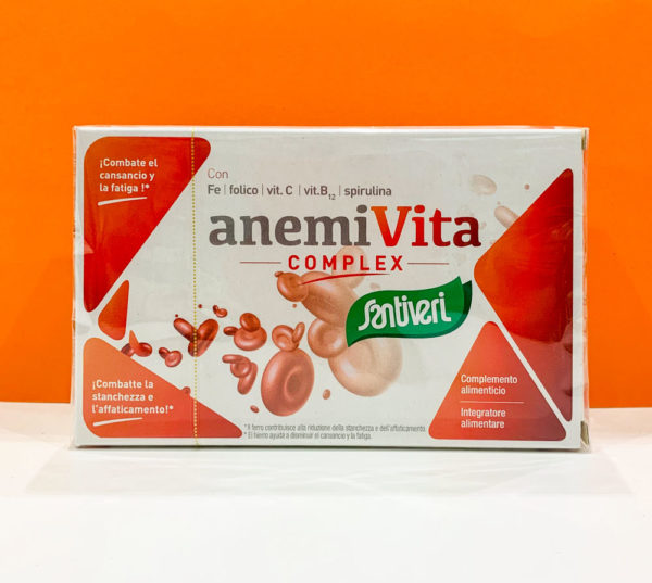 Capsule - anemivita - Santiveri | Erboristeria Erbainfusa Como | Shop Online