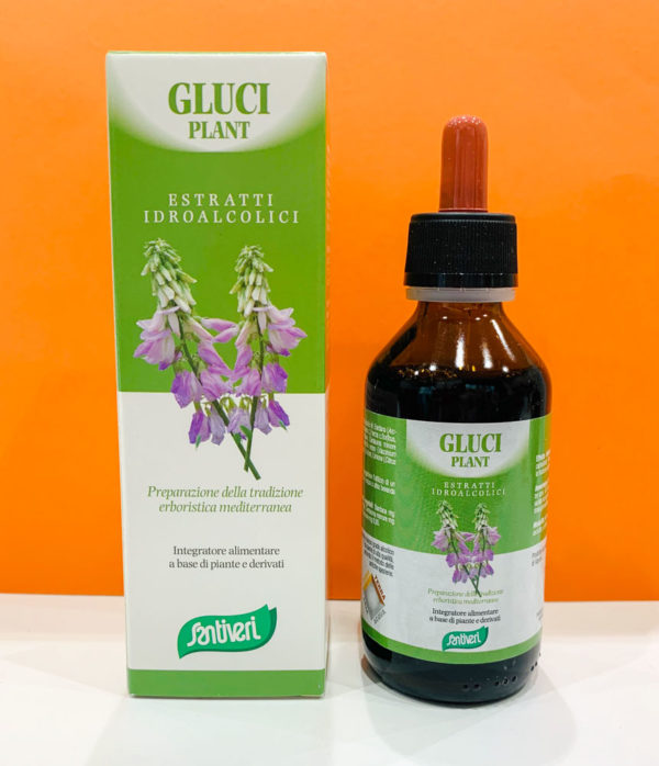 Tintura - gluciplant - Santiveri | Erboristeria Erbainfusa Como | Shop Online