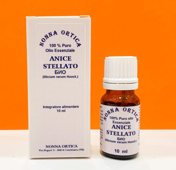 Olio essenziale - anice stellato - Nonna Ortica | Erboristeria Erbainfusa Como | Shop Online