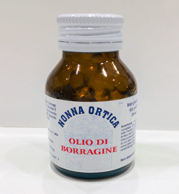 Perle - olio di borragine - Nonna Ortica | Erboristeria Erbainfusa Como | Shop Online
