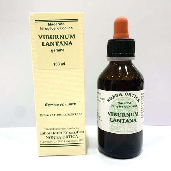 Gemmoderivato - Viburnum Lantana - Nonnna Ortica | Erboristeria Erbainfusa Como | Shop Online