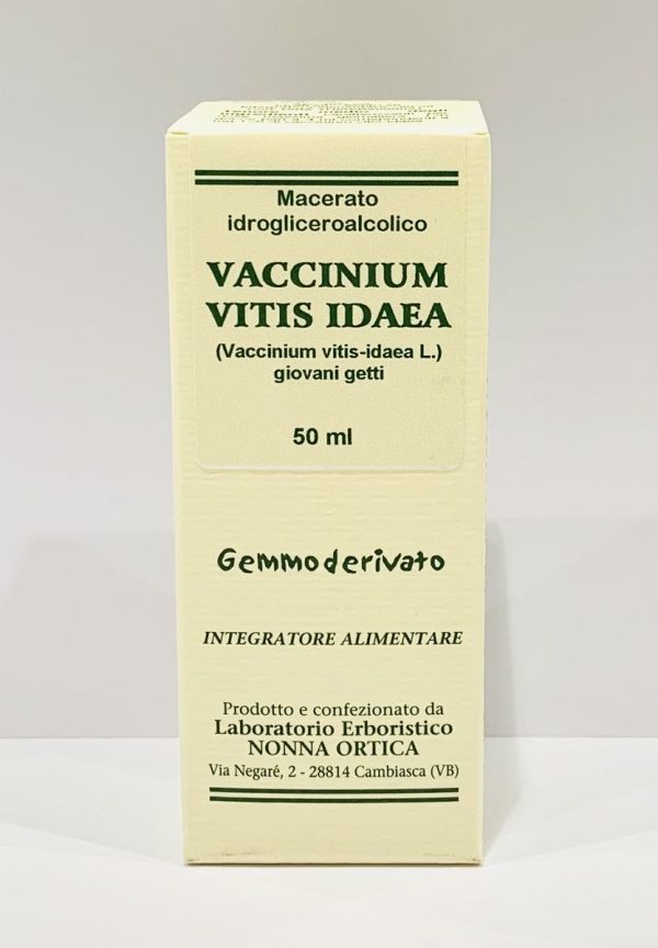 Gemmoderivato - vaccinium vitis idaea - Nonna Ortica | Erboristeria Erbainfusa Como | Shop Online