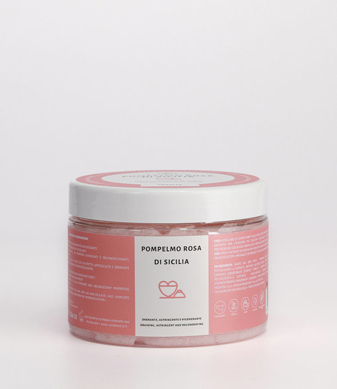 Scrub corpo detergente Pompelmo rosa - Ellethic | Erboristeria Erbainfusa Como | Shop Online