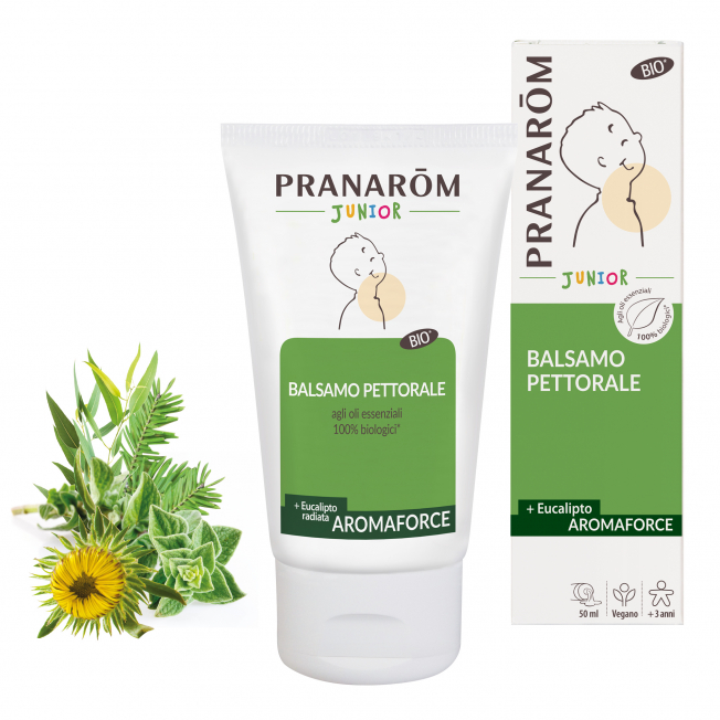 Balsamo pettorale Junior - Pranarom | Erboristeria Erbainfusa Como | Shop Online