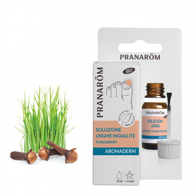 Soluzione unghie ingiallite - Pranarom | Erboristeria Erbainfusa Como | Shop Online