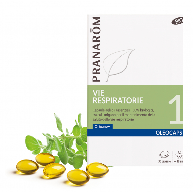 Origano+ - Capsule vie respiratorie - Pranarom - Pranarom | Erboristeria Erbainfusa Como | Shop Online