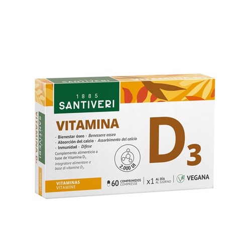 Vitamina D3 - Santiveri | Erboristeria Erbainfusa Como | Shop Online